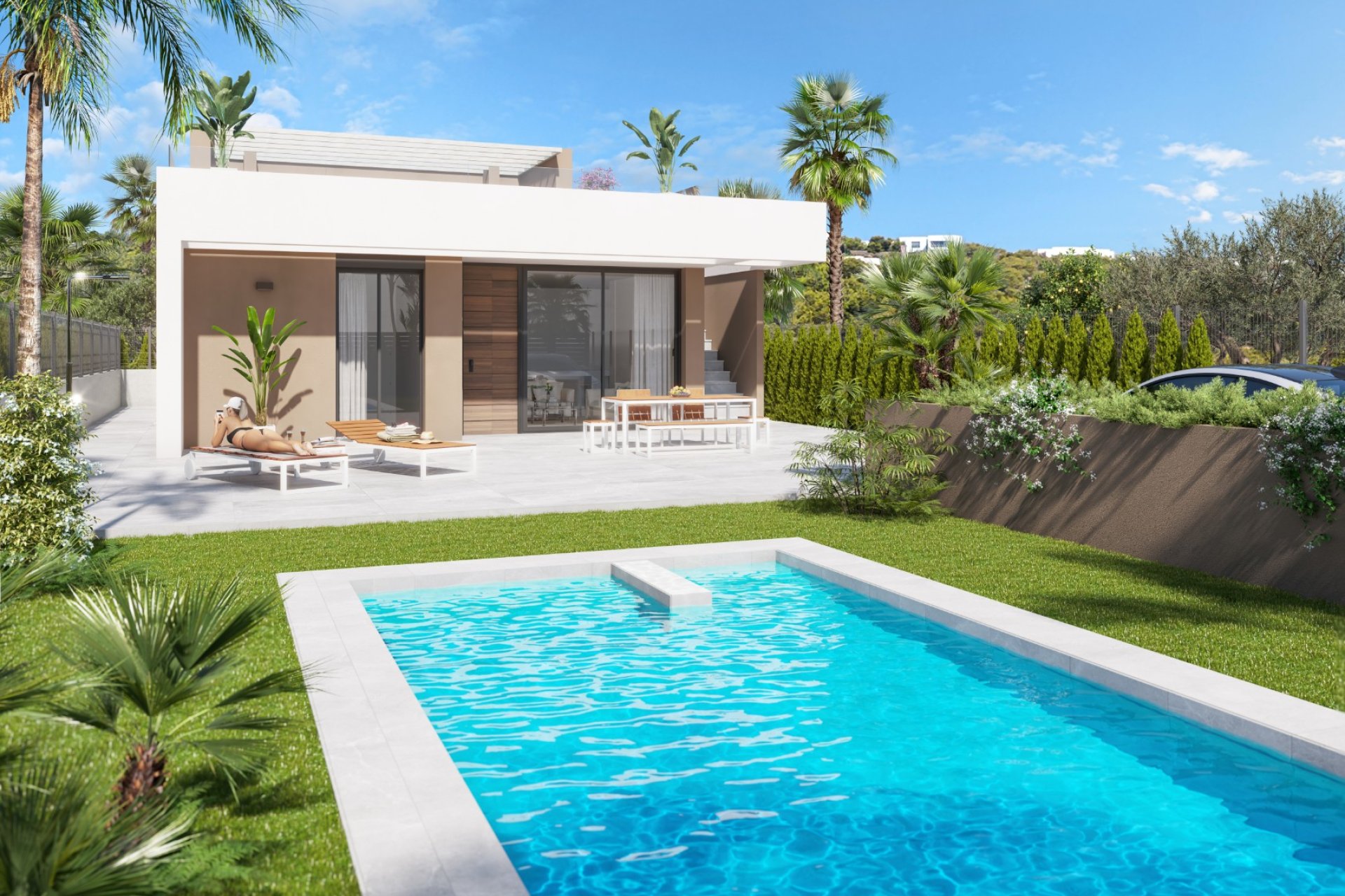 New Build - Villa - Vera  - Vera Playa