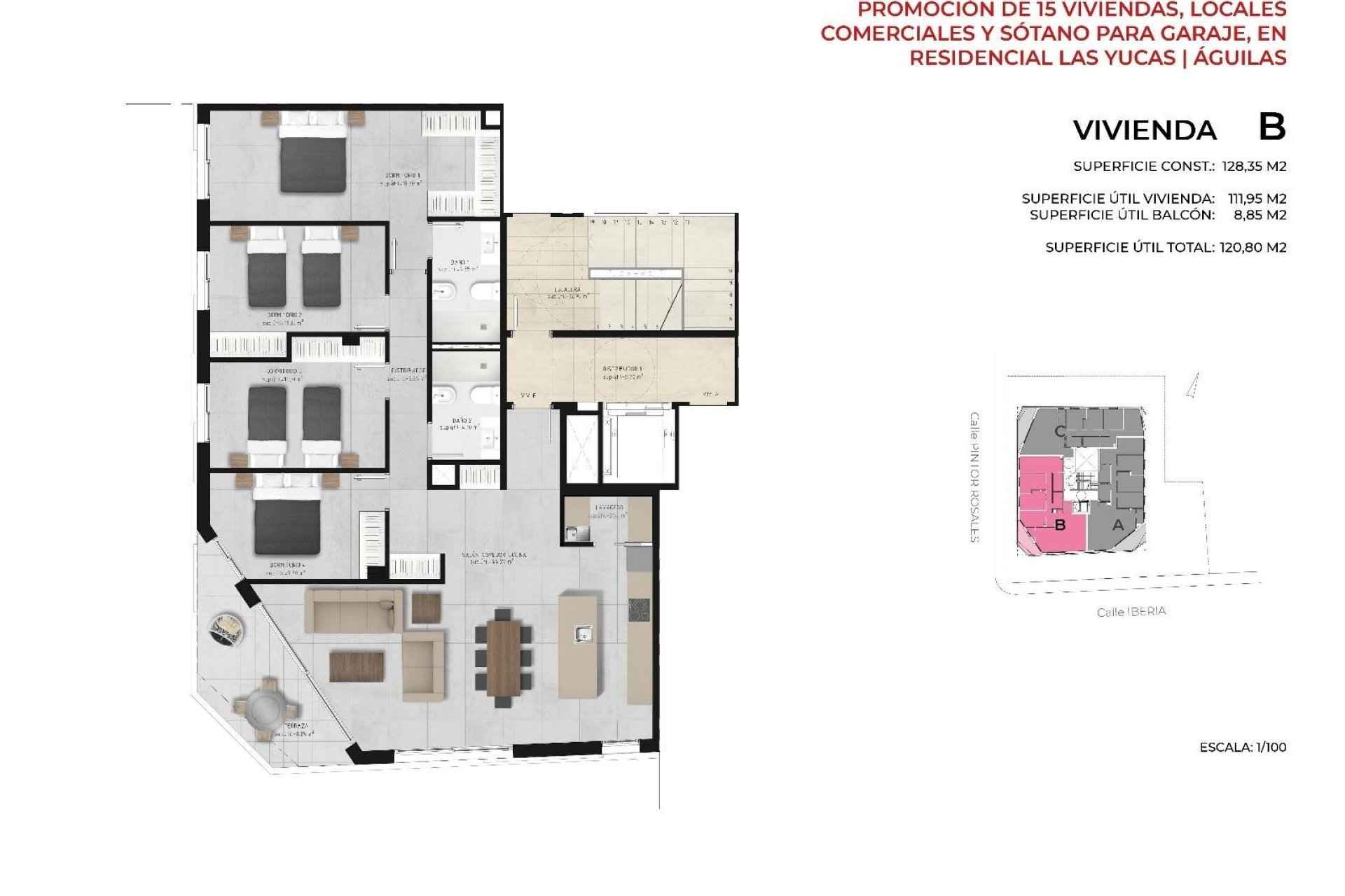 Revente - Appartement - Águilas - Las Yucas