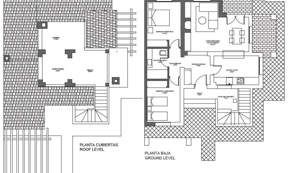 Nouvelle construction - Maison de ville - Fuente Álamo - Las Palas