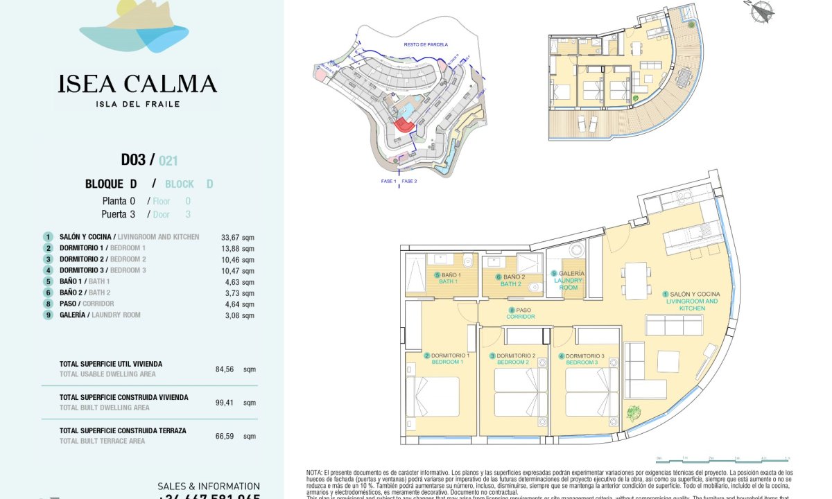 New Build - Apartment / flat - Águilas -  Isla Del Fraile