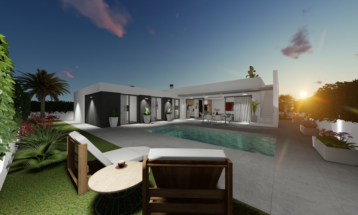 Obra nueva - Villa - San Juan de los Terreros