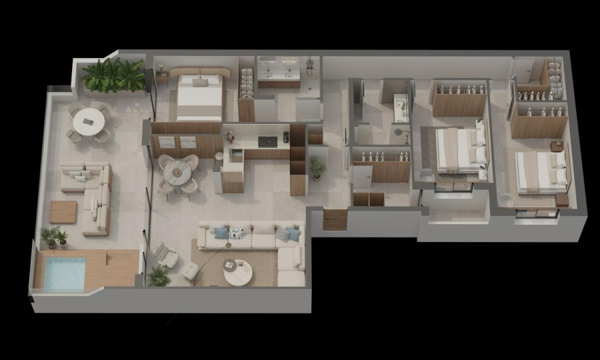 New Build - Apartment / flat - Águilas - Center